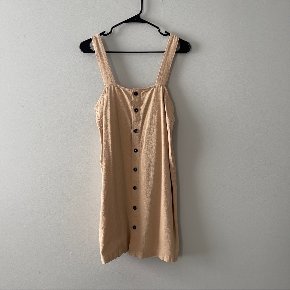 Cooperative Canvas Button Dress